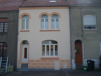 Ravalement de façade à Desvres, après travaux