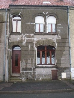 Ravalement de façade à Desvres, avant travaux