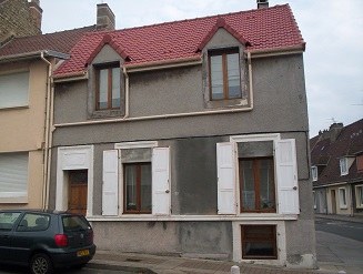 Ravalement de façade au Portel, avant travaux